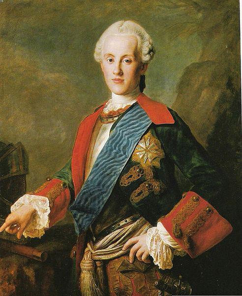 unknow artist Portrait of Carl Christian Joseph of Saxony, Duke of Courland